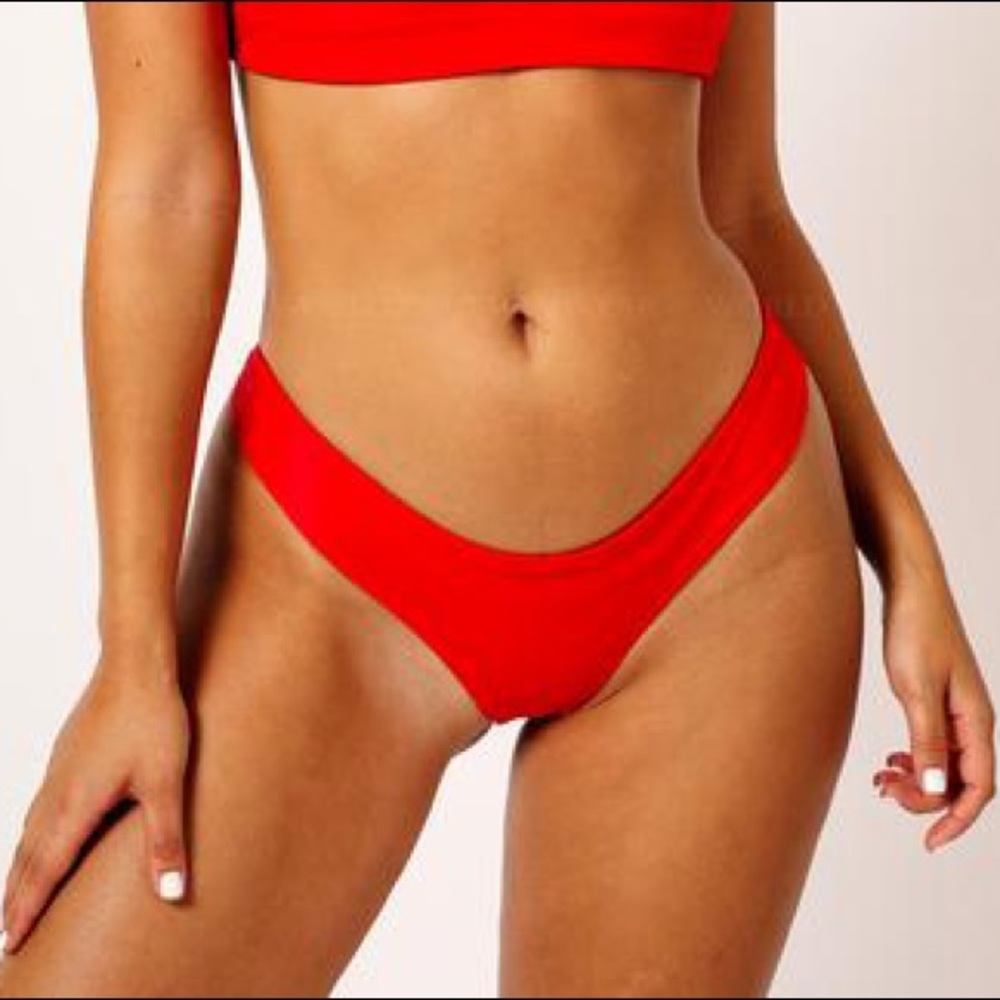 Kaohs Red Salty Bikini Bottom